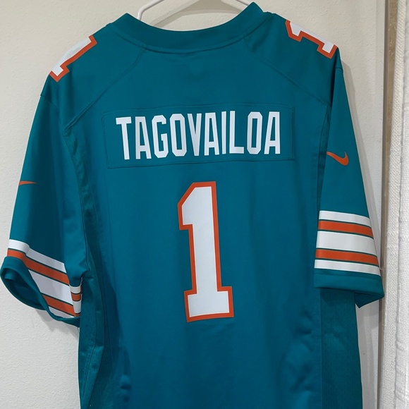 Nike Miami Dolphins, Home Jersey, Tua Tagovailoa, Large, 1, - Picture 1 of 4